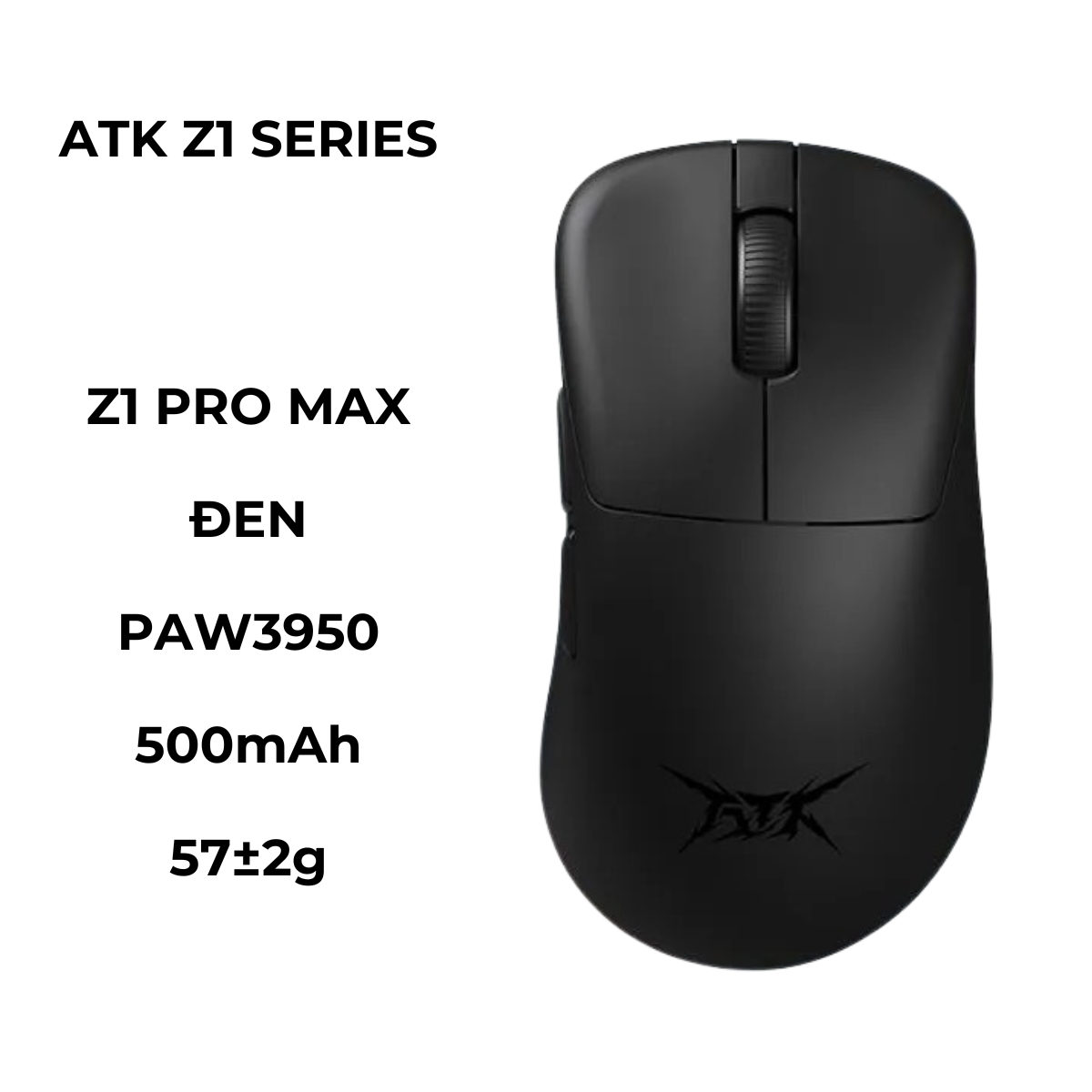 Chuột Gaming Không Dây VXE ATK Z1 Pro / Promax / Ultra