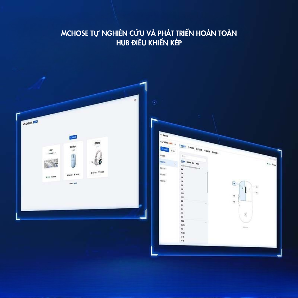 Chuột Gaming Không Dây MCHOSE M7 / M7 PRO / M7 ULTRA