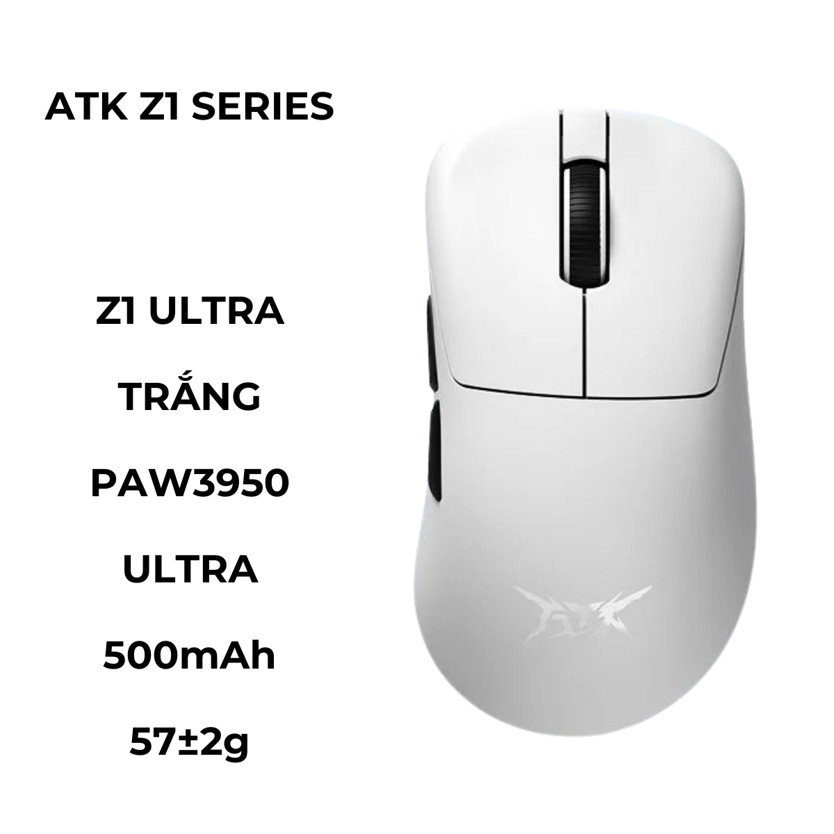 Chuột Gaming Không Dây VXE ATK Z1 Pro / Promax / Ultra