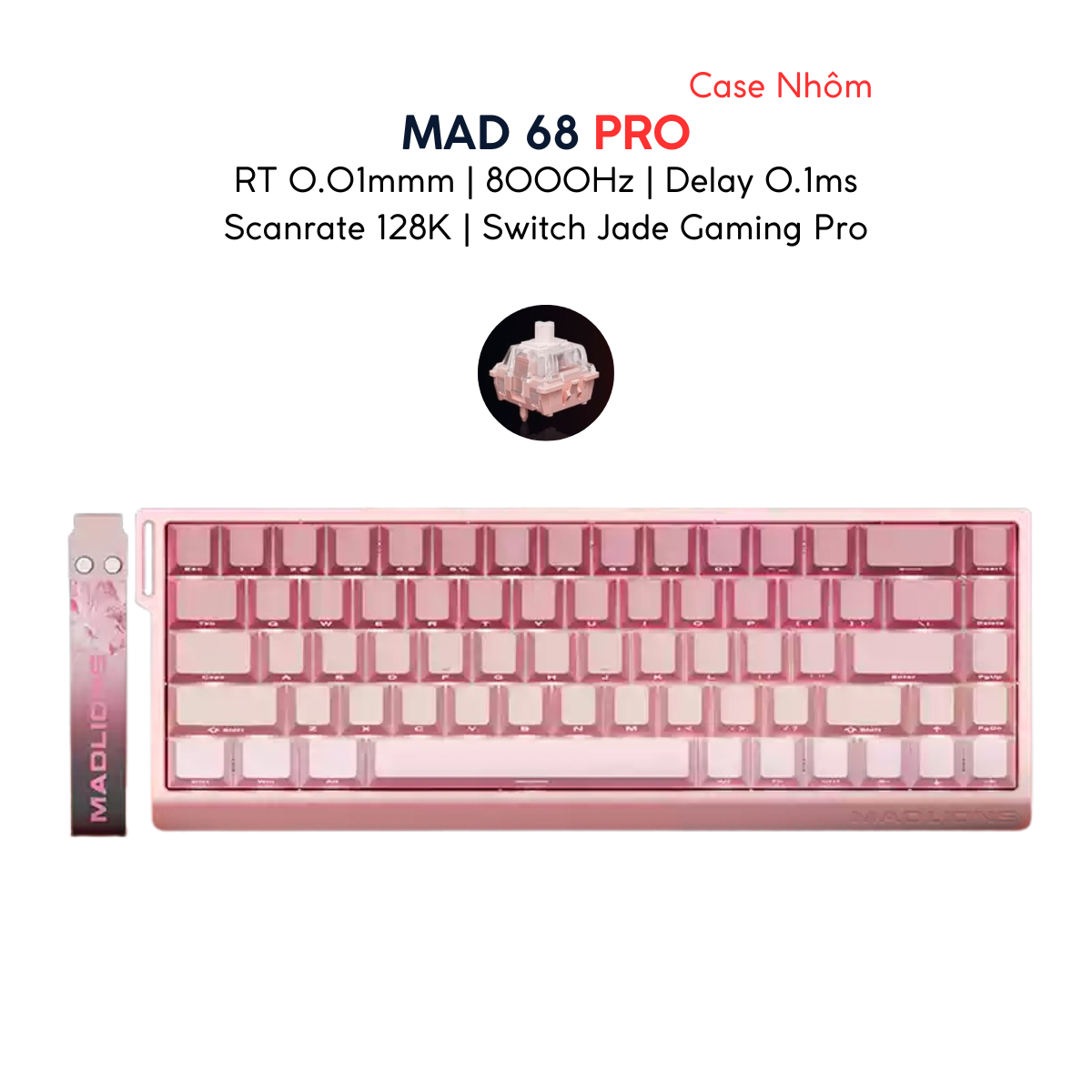 Mad68 Driver BÀN PHÍM CƠ GAMING HE MAD60 | MAD68 HE | Rapid Trigger | 1000hz | 8000hz