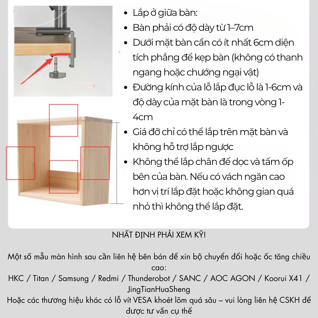 Giá Đỡ Màn Hình HumanMotion T10 – Hỗ Trợ 17”–49”, Tải Trọng Lên Đến 18.8kg