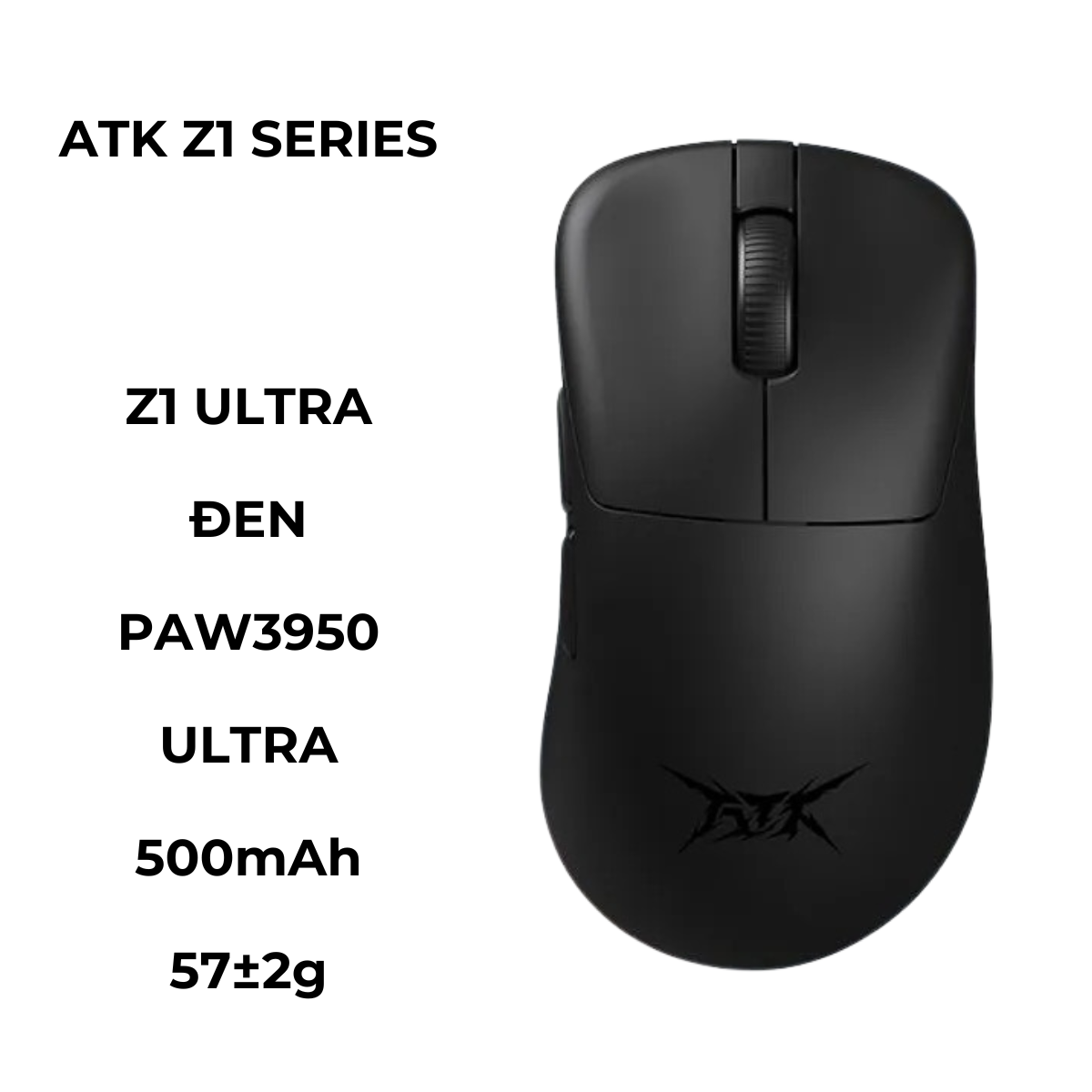 Chuột Gaming Không Dây VXE ATK Z1 Pro / Promax / Ultra