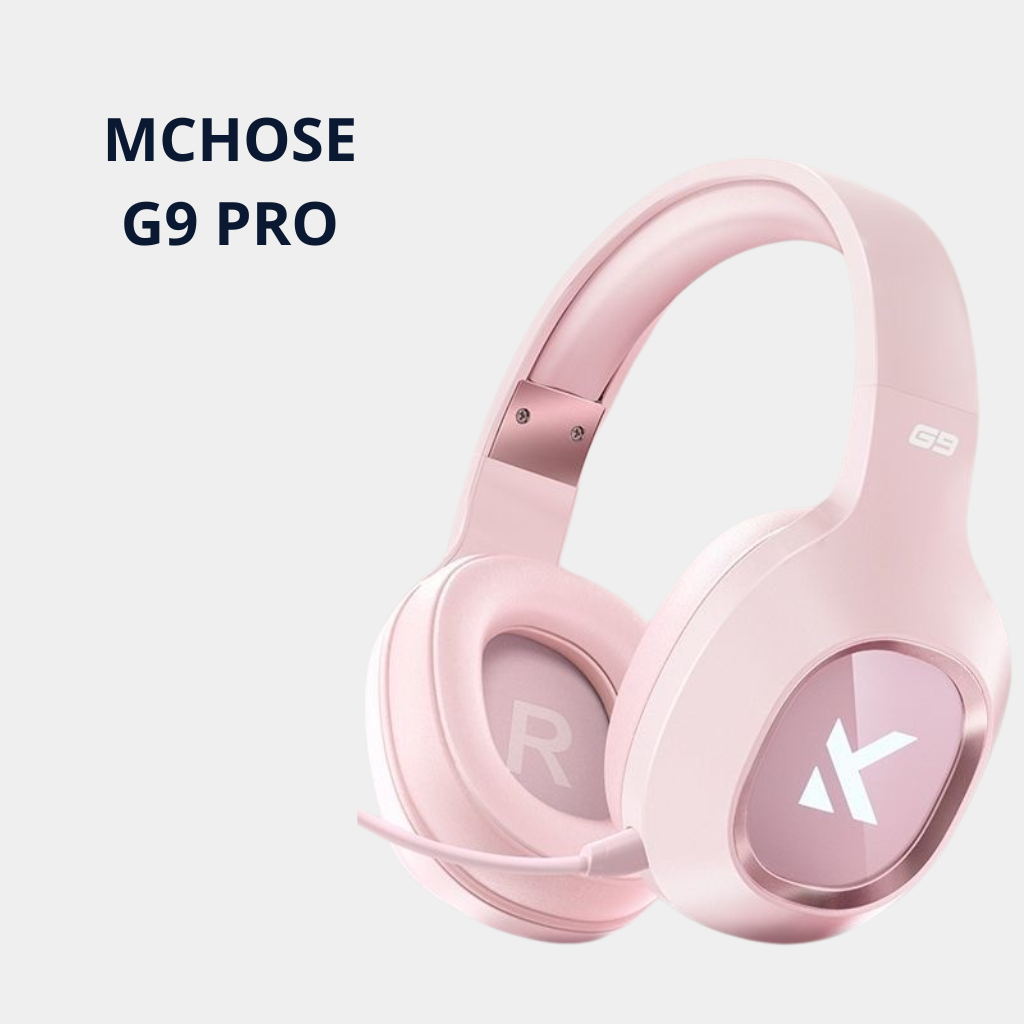 Tai nghe chụp tai bluetooth MCHOSE G9 PRO không dây 3 mode kết nối Micrô giảm tiếng ồn chủ động thông minh 360° AI