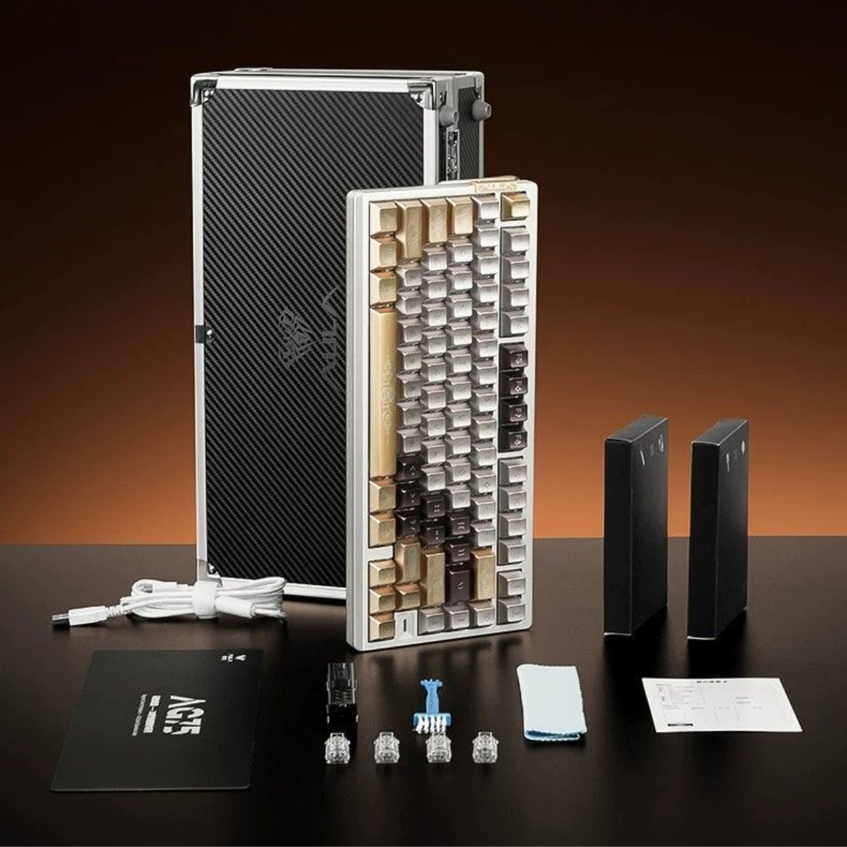 AULA AG75 | Bàn Phím Phím Từ Tính Chuyên Game Kết nối trực tiếp ADC, 8K Hz, Độ Trễ 0.08ms, Ultra-high Scan Rate 2304K, Accuracy 0.001mm, RGB đôi siêu