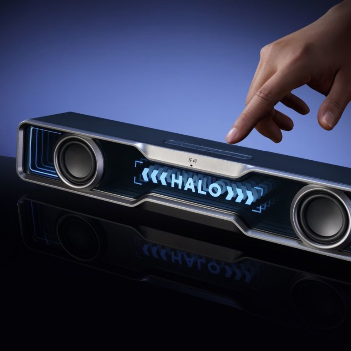 Halo Soundbar – Loa Gaming Desktop Đỉnh Cao với Âm Thanh Sống Động và Hiệu Ứng RGB