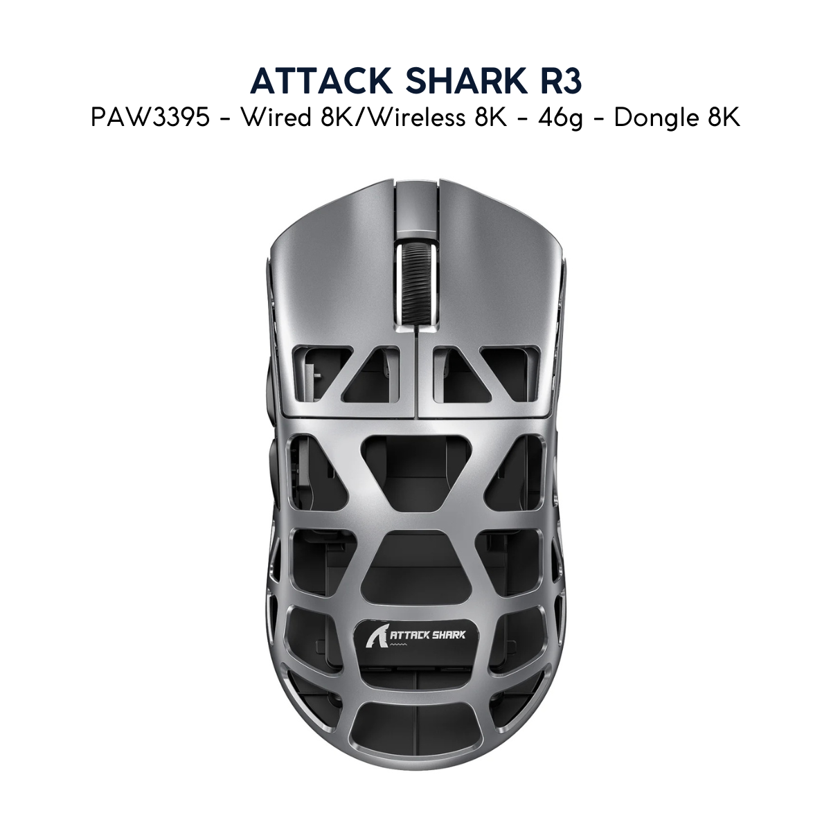 Chuột Gaming Không Dây ATTACK SHARK R3 8K