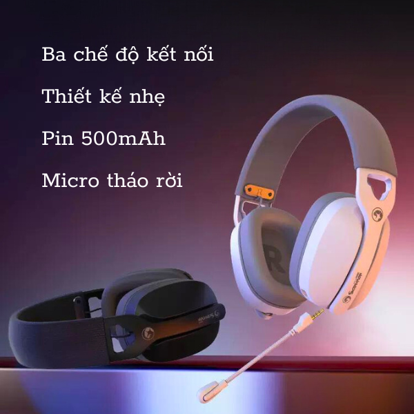 Monka Marvo Gt30 E-Sports Headphone Tri Mode Wireless
