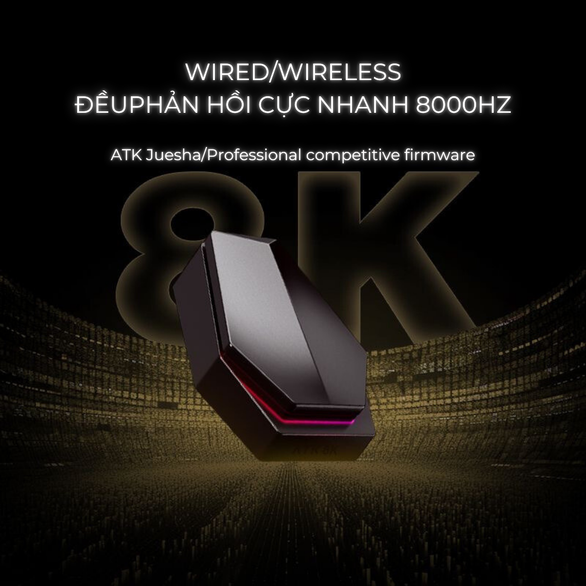 Chuột Gaming Không Dây VXE ATK X1 SE / X1S / X1 / Pro / Promax / Ultra / Ultimate