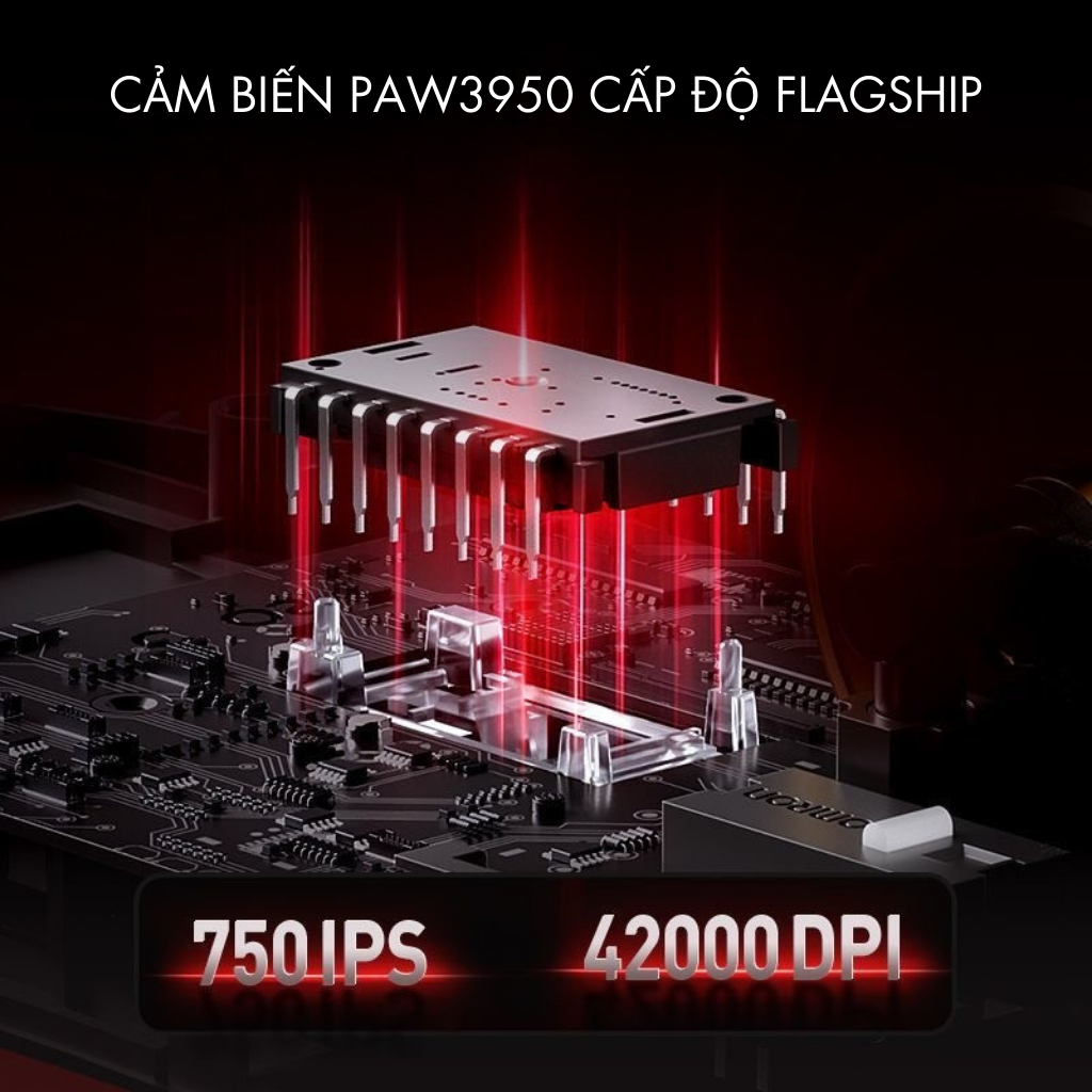 Chuột Gaming Không Dây MCHOSE K7 ULTRA LIMITED EDITION