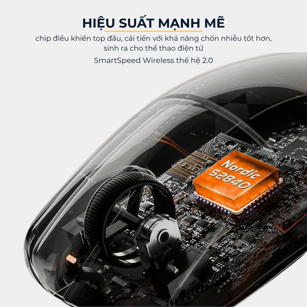 VGN ATK A9 - Chuột Không Dây Nhẹ 53g, Cảm Biến PAW3950 Ultra, Polling Rate 8000Hz - Hiệu Suất Đỉnh Cao Cho Game Thủ