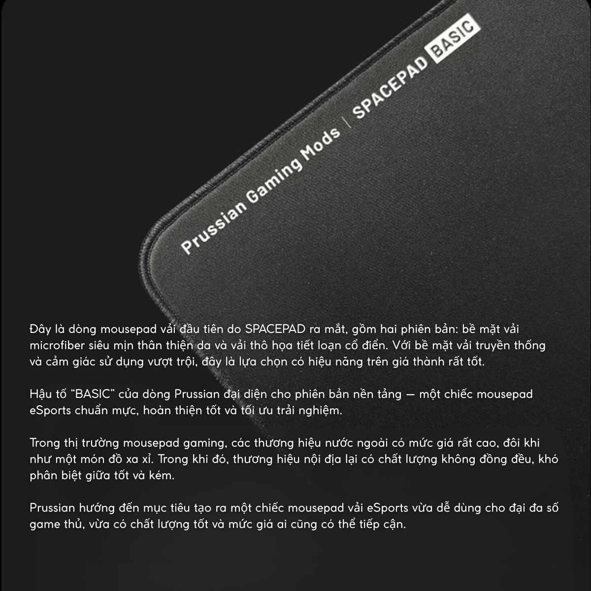 LÓT CHUỘT GAMING SPACE PAD PHIÊN BẢN CAO CẤP ĐẾ PORON - SCR | PAD CHUỘT CHƠI GAME | SERIES MOUSE PAD