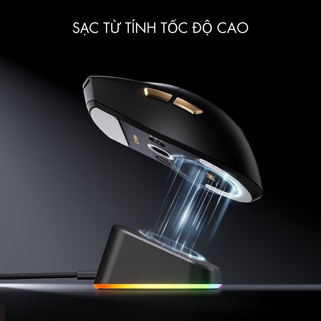 Chuột Gaming Không Dây MCHOSE K7 ULTRA LIMITED EDITION