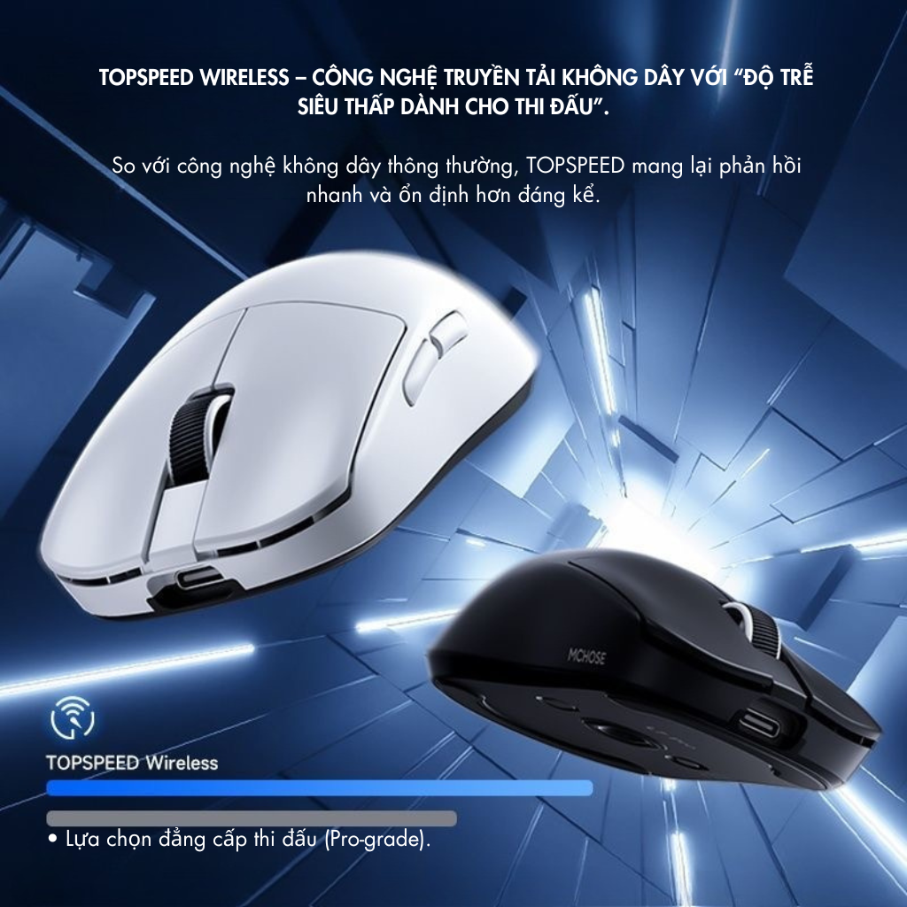 Chuột Gaming Không Dây MCHOSE L7 / L7 PRO / L7 ULTRA