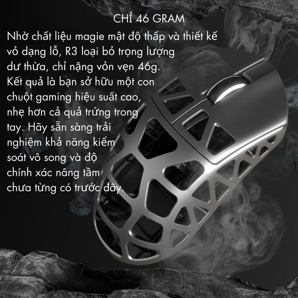 Chuột Gaming Không Dây ATTACK SHARK R3 8K