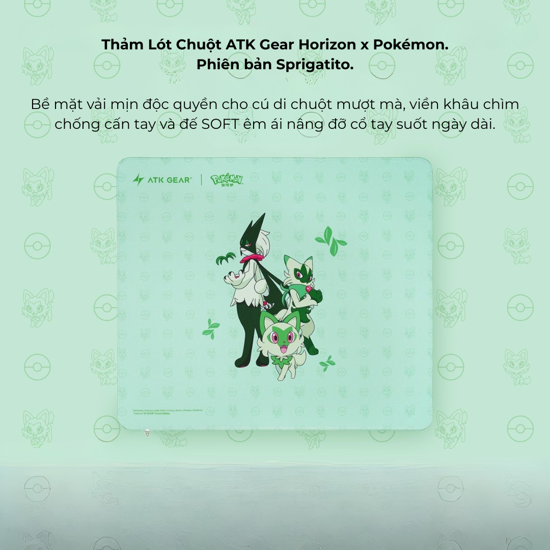 Lót Chuột ATK Gear Horizon x Pokémon (Phiên Bản Giới Hạn)