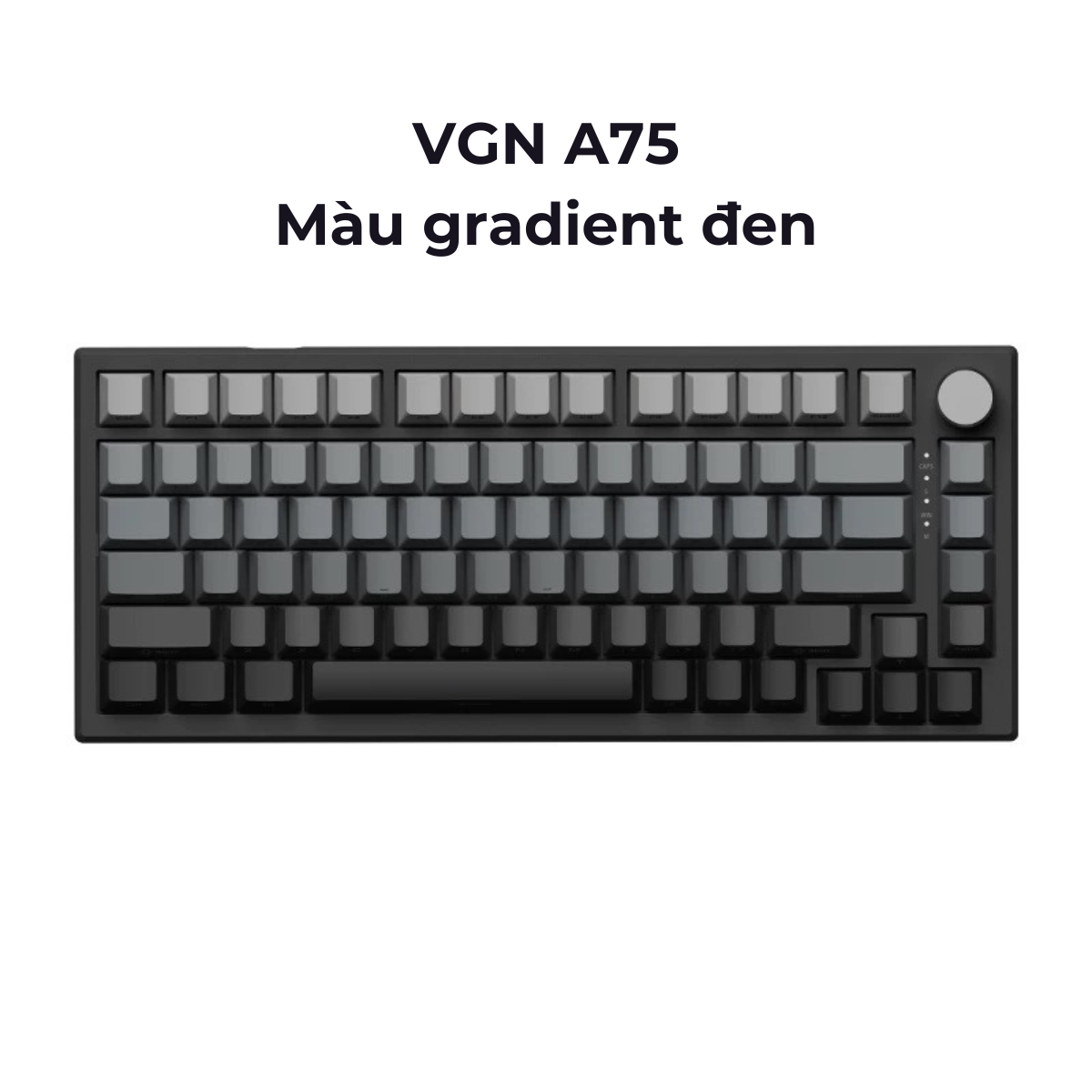 BÀN PHÍM CƠ GAMING HE VGN A75 HE | Rapid Trigger | 1000hz | RT 0.1mm