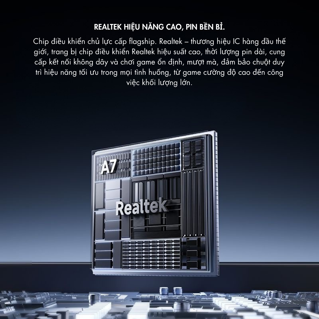 Chuột Gaming Không Dây MCHOSE A7 / A7 PRO / A7 ULTRA