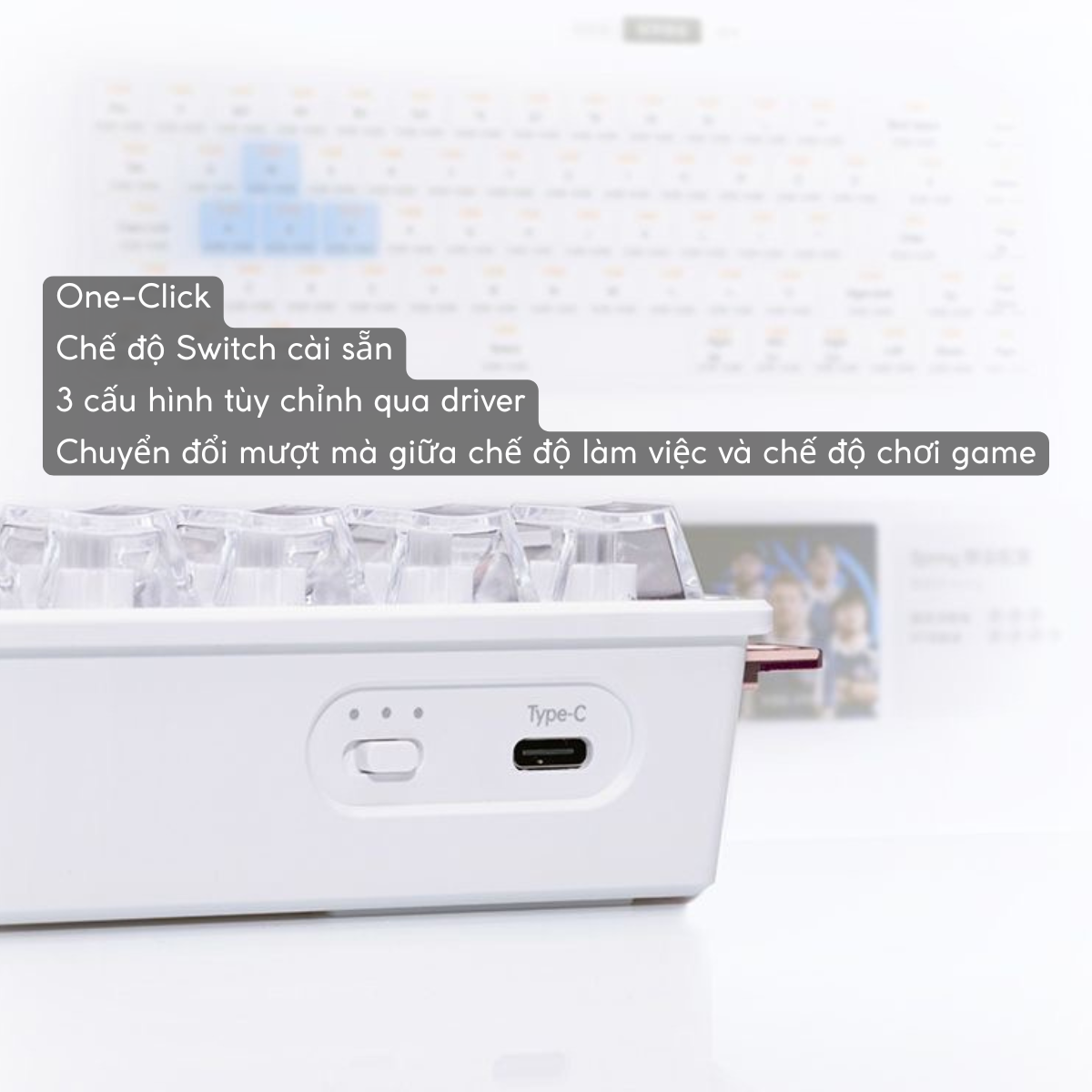 ATK 68 RX ESPORTS| Bàn Phím Phím Từ Tính Chuyên Game 8K Hz, Độ Trễ 0.08ms, Scan Rate 256K, Accuracy 0.001mm, RGB 16.8 Triệu Màu