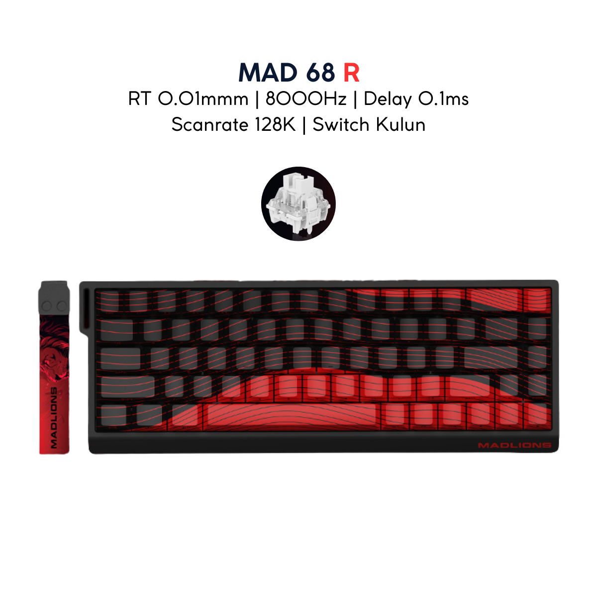BÀN PHÍM CƠ GAMING HE MAD60 | MAD68 HE | Rapid Trigger | 1000hz | 8000hz