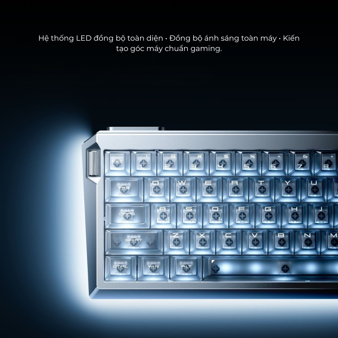 Bàn Phím Gaming HE MCHOSE GOD 60 – Full CNC, 16K Polling Rate, 256K Scan Rate, Rapid Trigger 0.001mm