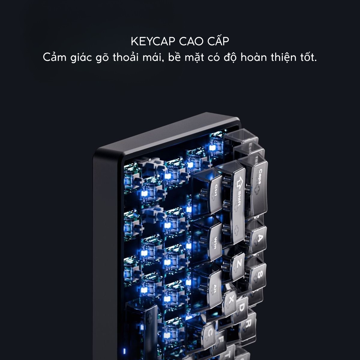 ATK 68 V3 ESPORTS| Bàn Phím Phím Từ Tính Chuyên Game 8K Hz, Độ Trễ 0.08ms, Scan Rate 256K, Accuracy 0.001mm, RGB 16.8 Triệu Màu