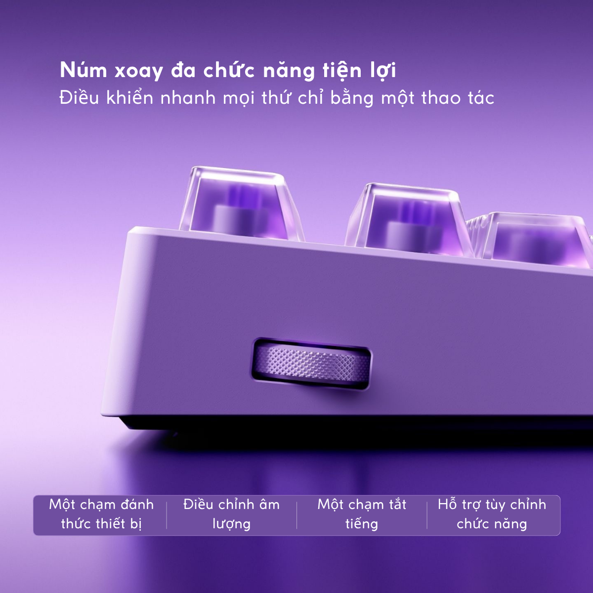 MCHOSE ACE 75 | Bàn Phím Gaming HE Chuyên Game 8K | Scan Rate 256K, Độ Trễ 0.08ms, Accuracy 0.001mm, RGB 16.8 Triệu Màu