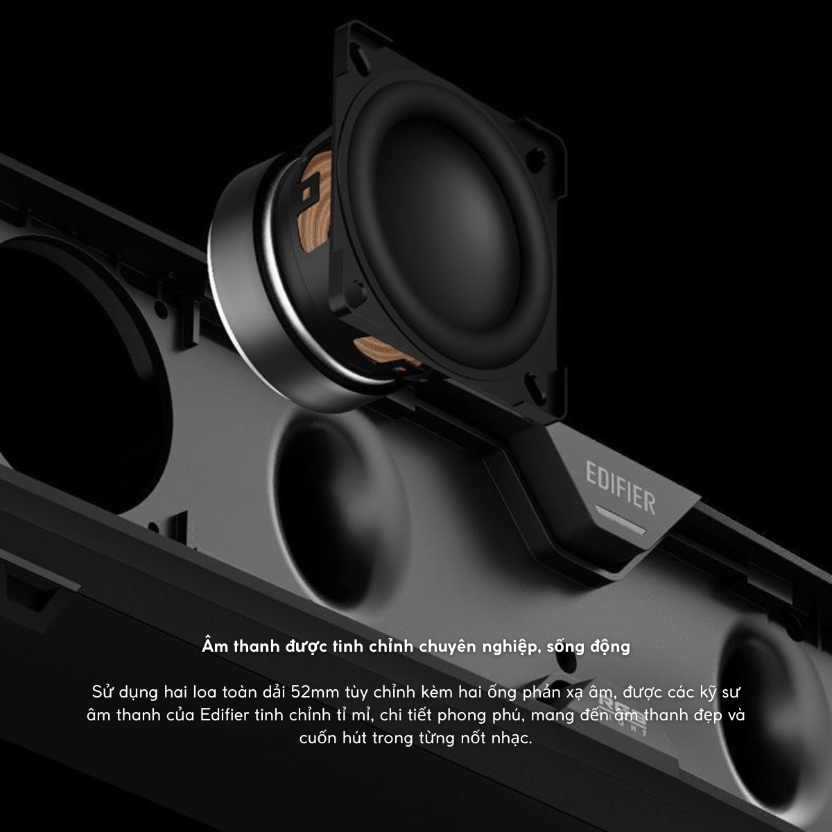 Loa Gaming Soundbar EDIFIER M30 Plus – Âm Thanh 2.0 Đối Xứng, Bluetooth 5.4, Đèn LED RGB, Chống Ồn