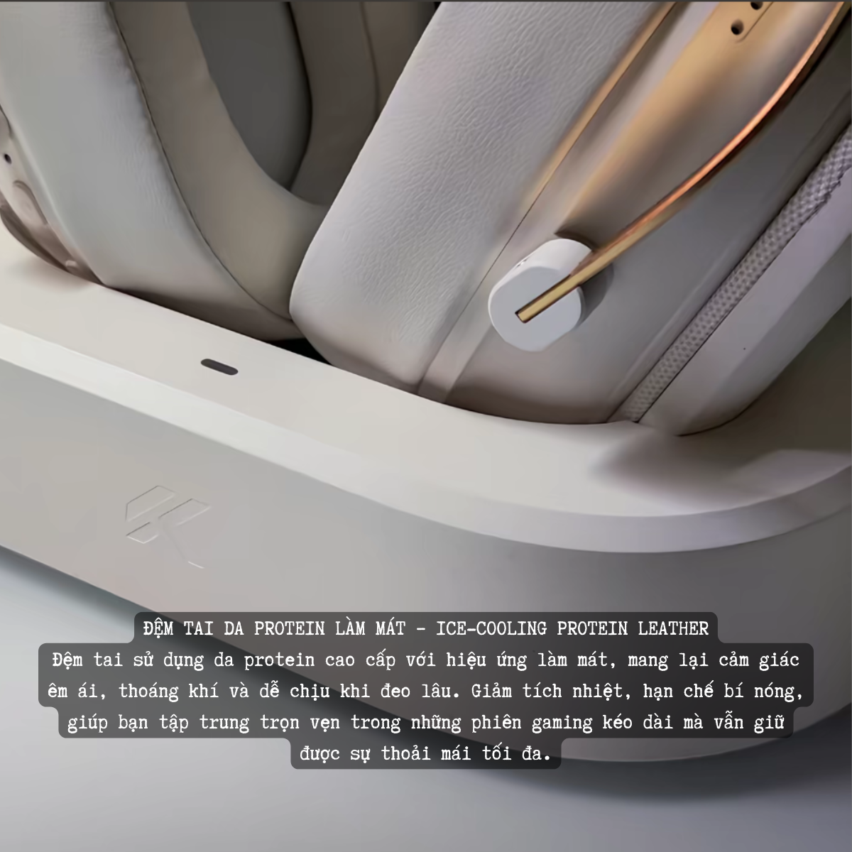 Tai Nghe Gaming Không Dây MCHOSE V9 Turbo – Đế Sạc Từ Tính,&nbsp; 7.1 Surround, Pin Trâu 250H, Mic AI Chống Ồn