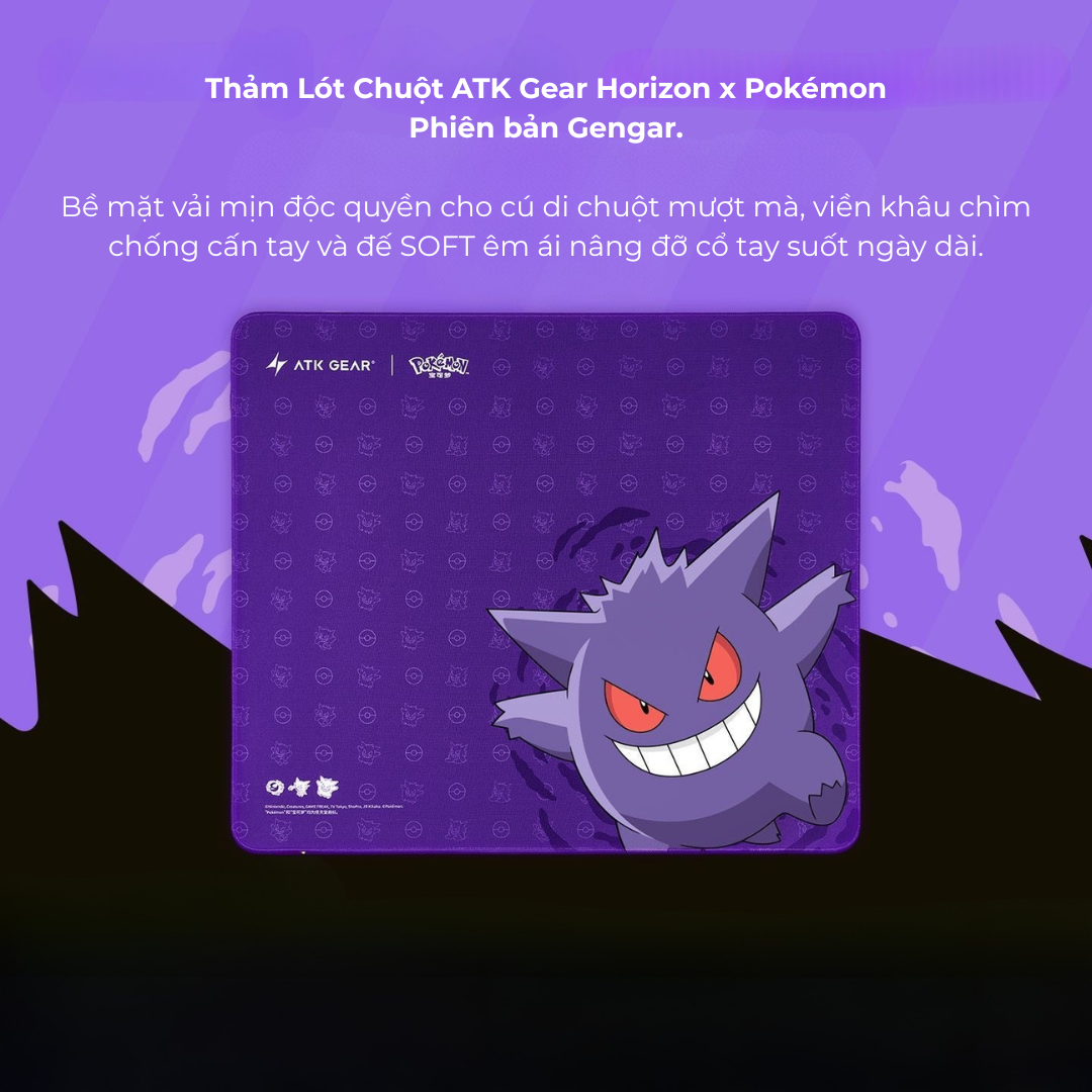 Lót Chuột ATK Gear Horizon x Pokémon (Phiên Bản Giới Hạn)