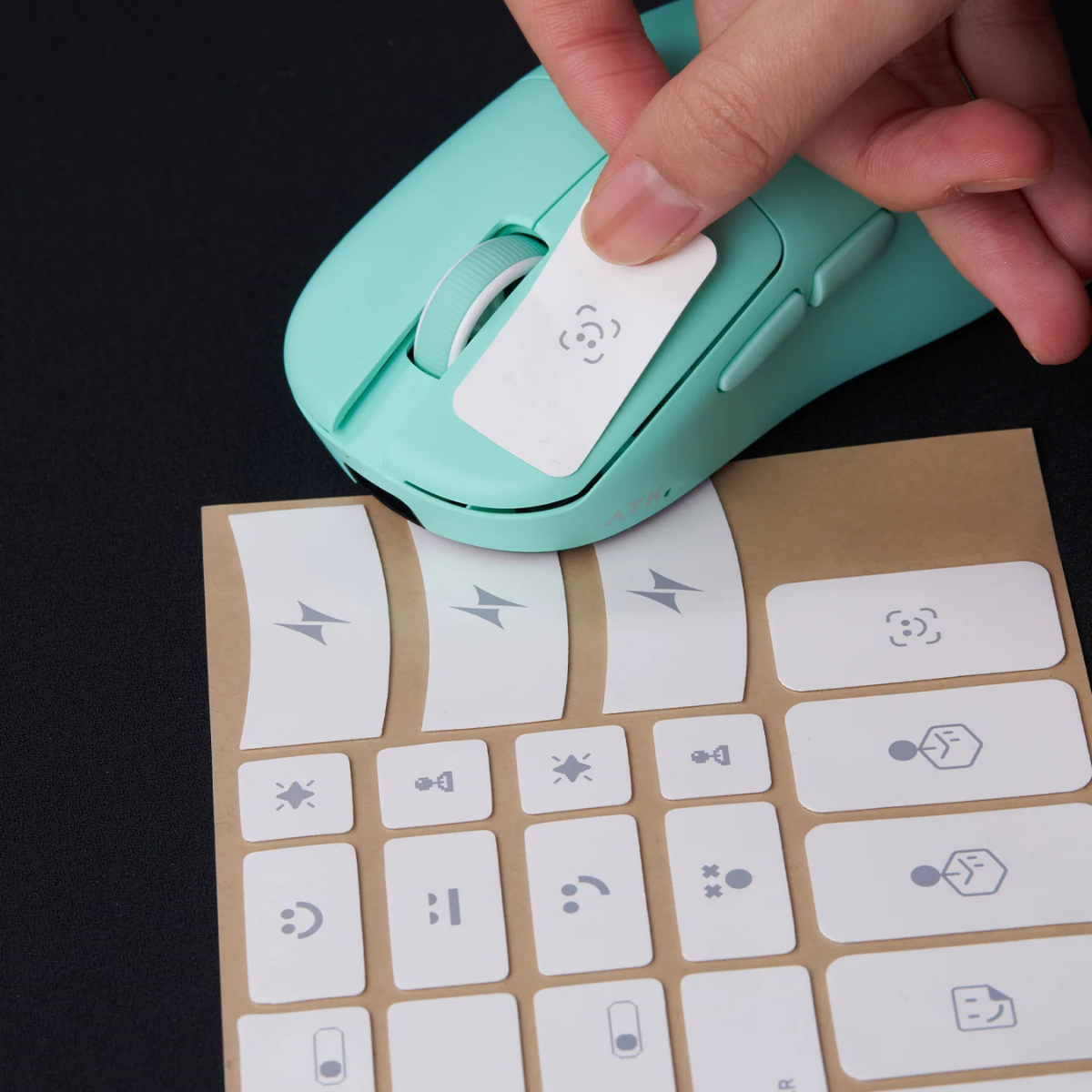 Grip Tape ATK Cho Chuột Gaming – Băng Dán Chống Trượt Esports, Bản Esports Cao Cấp, Thấm Mồ Hôi, Tái Dán Nhiều Lần