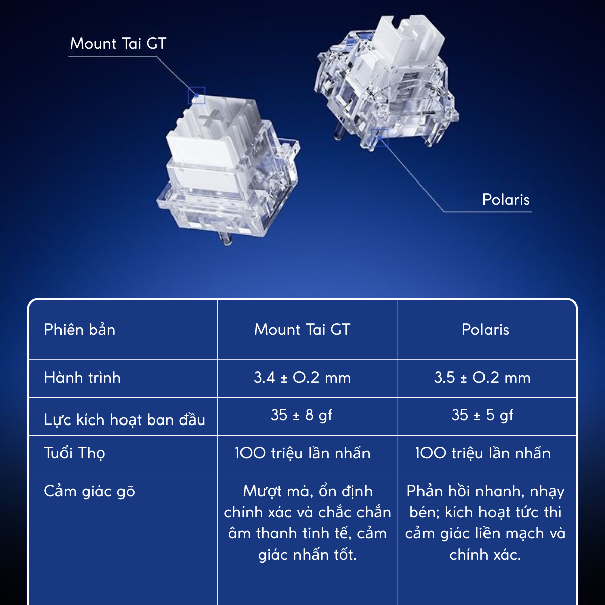 BÀN PHÍM GAMING HE MCHOSE ACE 68 TURBO, Polling Rate 16K, Độ Chính Xác 0.001mm, Scan Rate 256K, Độ Trễ 0.06ms, RGB 16.8 triệu màu, Hỗ Trợ Music Rhythm 2.0