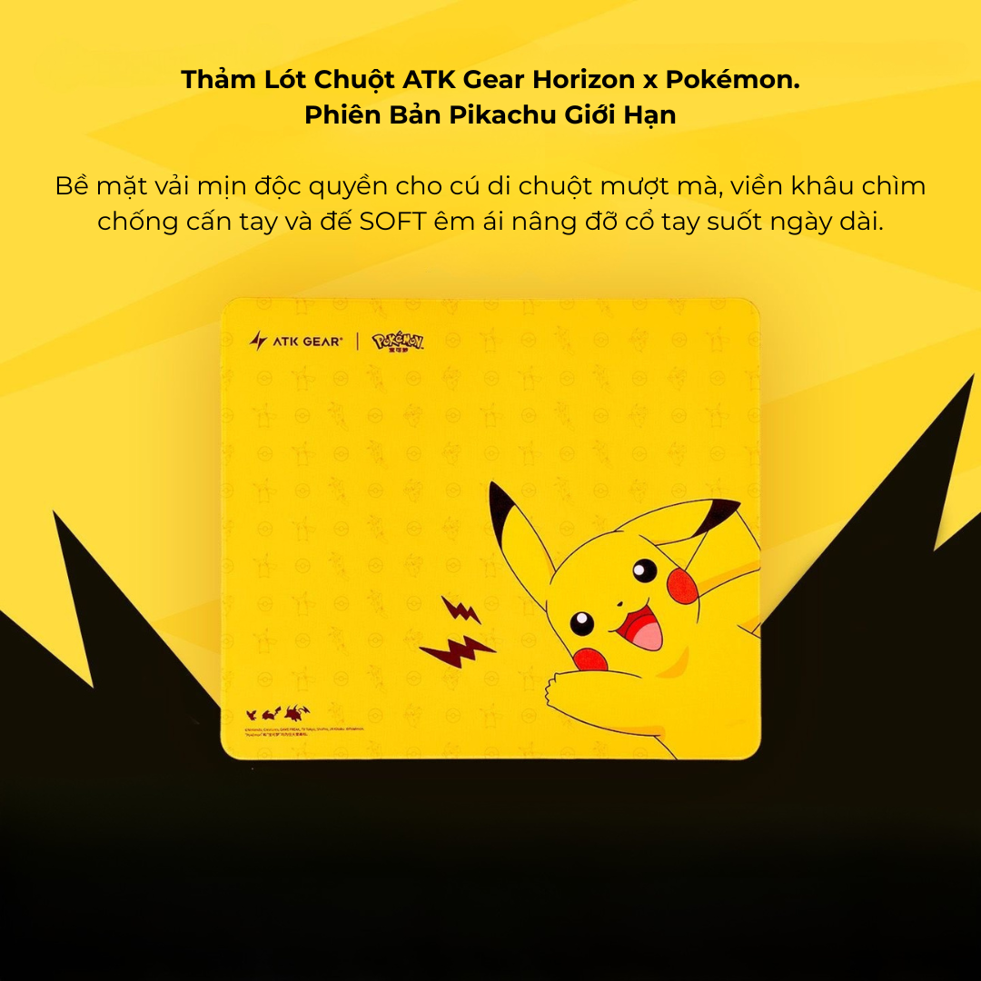 Lót Chuột ATK Gear Horizon x Pokémon (Phiên Bản Giới Hạn)