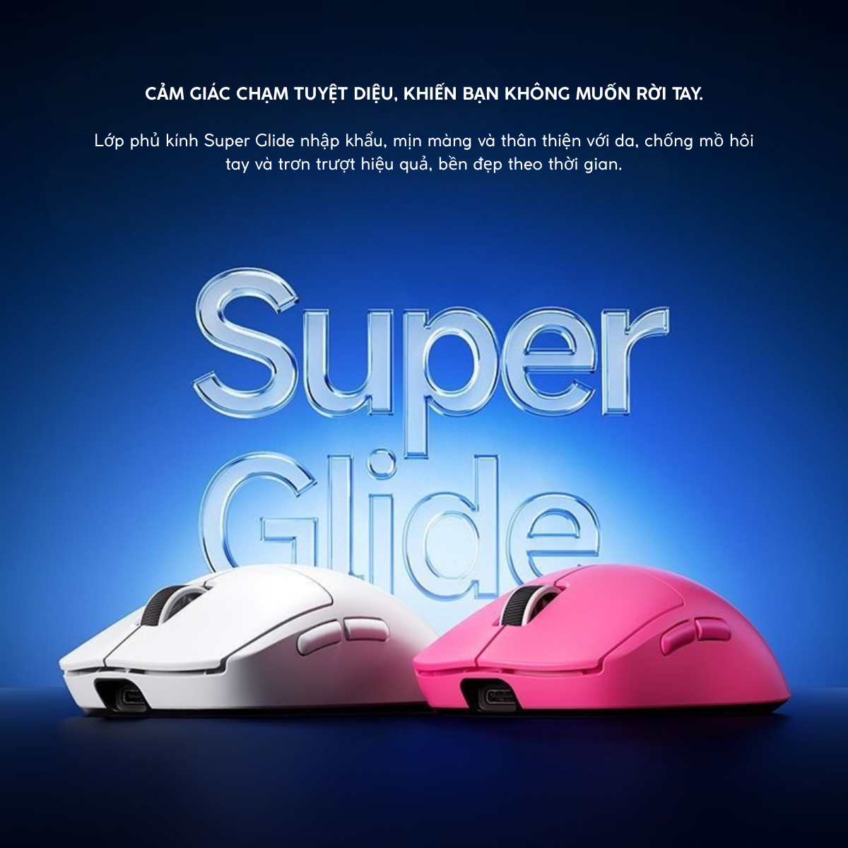 Chuột Gaming Không Dây MCHOSE A5 V3, PAW3395, MCU Realtek, Lớp Phủ Super Glide, Dual 8K