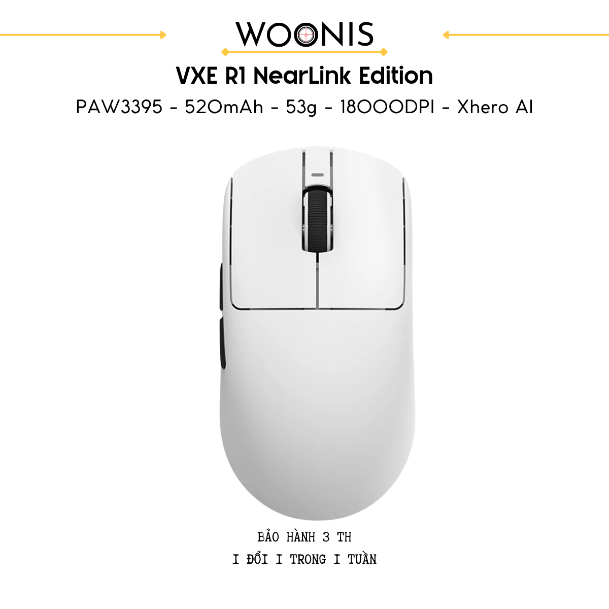 Chuột Gaming Không Dây VGN VXE R1 SE+/ R1 / Pro / Promax