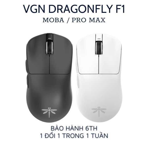 Chuột Gaming Không Dây VGN Dragonfly F1 Pro Max / F1 MOBA