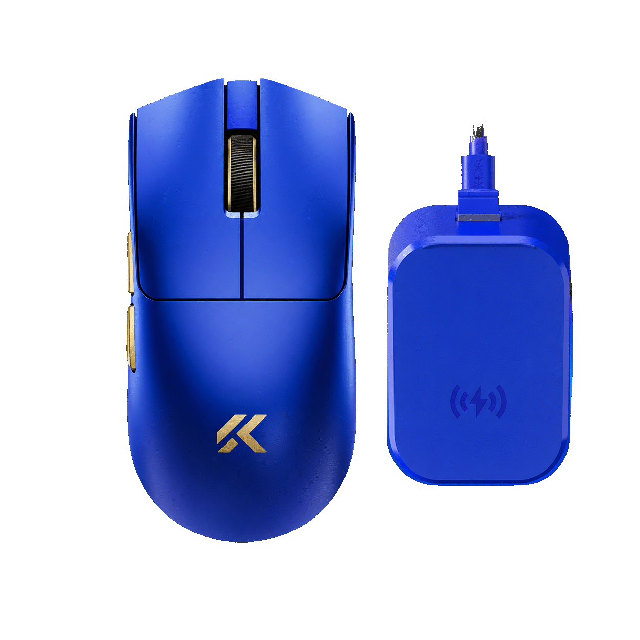 Chuột Gaming Không Dây MCHOSE K7 V2 Ultra+ PAW3955 TI 8K | Siêu Nhẹ 59g | Dock Sạc RGB RGB