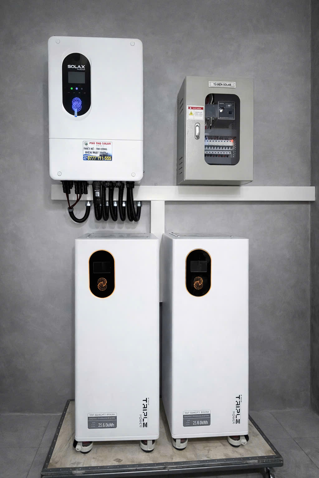 [GIẢI PHÁP] HỆ THỐNG ĐIỆN MẶT TRỜI HYBRID 15KWP – ĐẲNG CẤP LƯU TRỮ VỚI SOLAX POWER