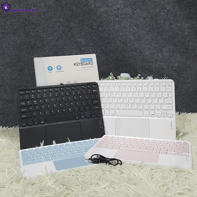 Địa Chỉ Mua Sỉ Bàn Phím Buetooth Không Dây Cảm Ứng Cho Android Tablet IOS Có Touchpad Z15 Tại TPHCM