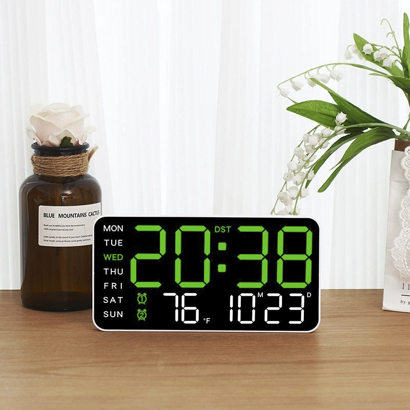 Địa Chỉ Mua Sỉ Đồng Hồ LED Digital Decor Để Bàn Báo Thức Hiển Thị Thời Gian Nhiệt Độ Chức Năng Đếm Ngược - 6659 Tại TPHCM - Khosivn.com