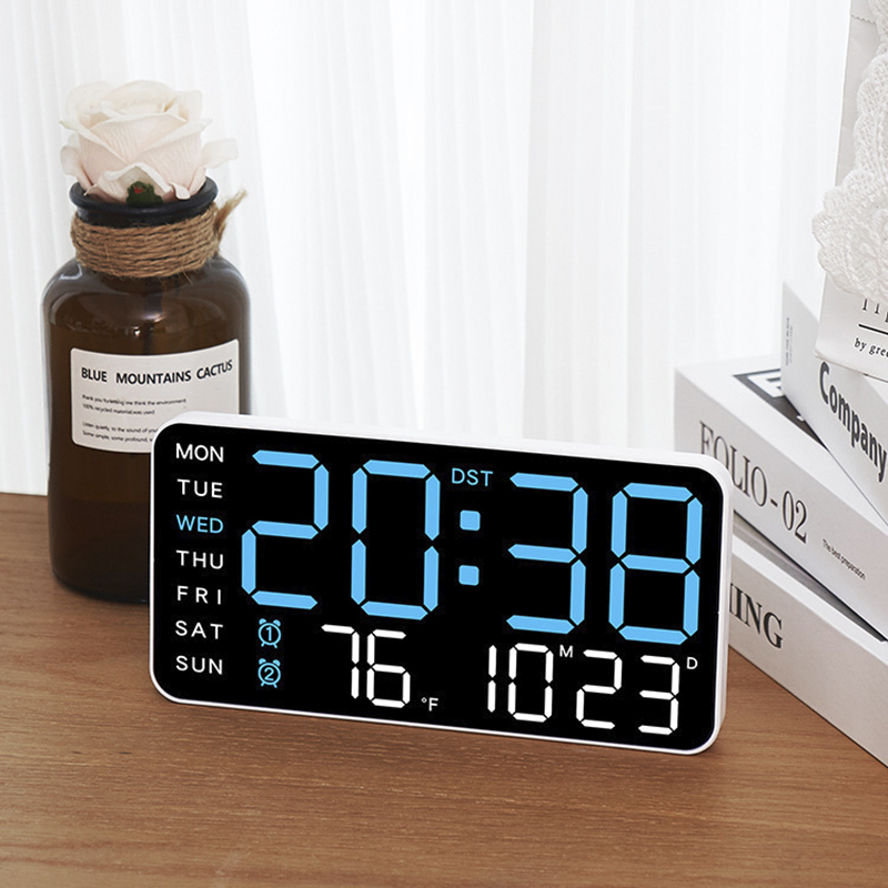 Địa Chỉ Mua Sỉ Đồng Hồ LED Digital Decor Để Bàn Báo Thức Hiển Thị Thời Gian Nhiệt Độ Chức Năng Đếm Ngược - 6659 Tại TPHCM - Khosivn.com
