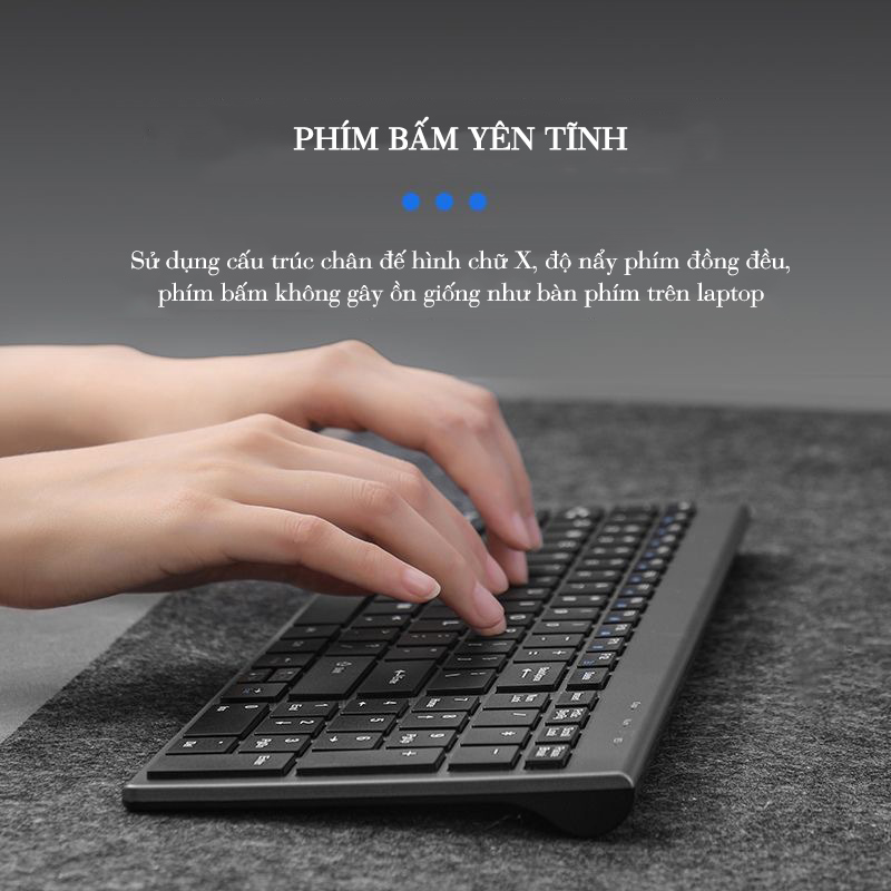 Đặc Điểm Nổi Bật Của Bàn Phím Mini Không Dây Dùng Cho Laptop, Điện Thoại, Máy Tính Bảng - K819N