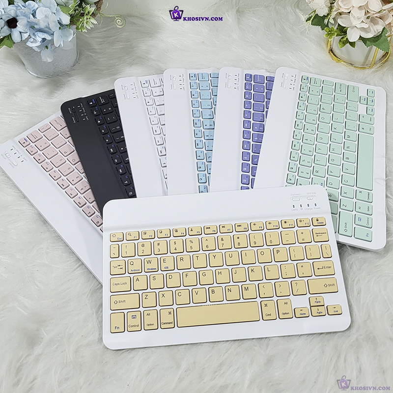 Địa Chỉ Mua Sỉ Bàn Phím Bluetooth Không Dây 10 inch Cho Điện Thoại Máy Tính Bảng - B1 Tại TPHCM - Khosivn.com