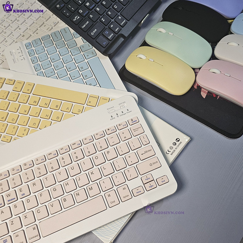 Tại Sao Bạn Nên Mua Bộ Bàn Phím Bluetooth Không Dây 10 inch Cho Điện Thoại Máy Tính Bảng - B1 Tại Khosivn?