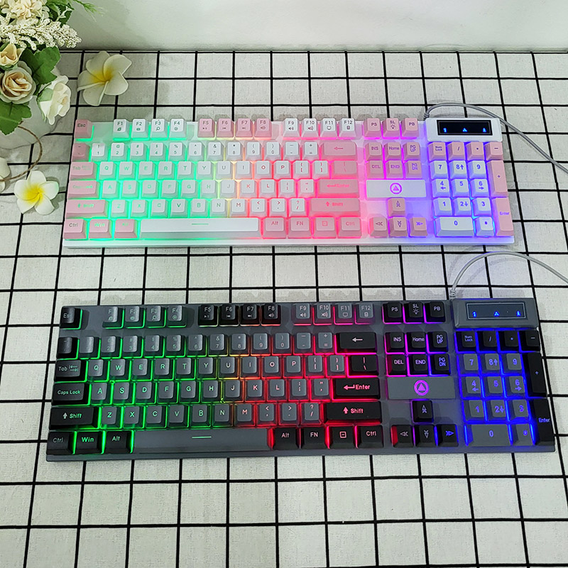 Tại Sao Bạn Nên Mua Bàn Phím Vi Tính Giả Cơ Gaming Có Dây Đèn LED RGB K500 Tại Khosivn?