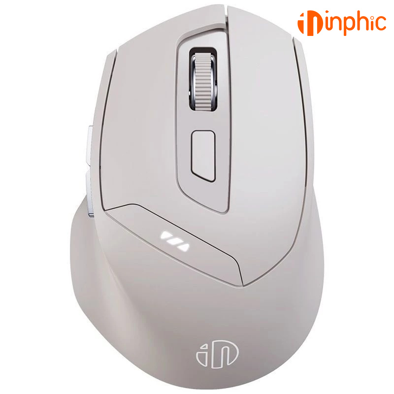 Địa Chỉ Mua Sỉ Chuột Gaming Không Dây Inphic 2.4G Bluetooth Công Thái Học Click Không Tiếng Ồn - Inphic DR6 Tại TPHCM - Khosivn.com