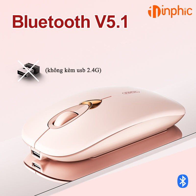 Tại Sao Bạn Nên Mua Chuột Văn Phòng Inphic Bluetooth Dùng Cho Điện Thoại, Tablet, Máy Tính Bảng, Laptop Không Dây - Inphic Q8 Tại Khosivn?