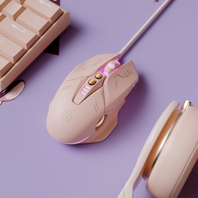 Tại Sao Bạn Nên Mua Chuột Gaming Inphic Có Dây Đèn LED RGB Thiết Kế Công Thái Học - Inphic W8 Tại Khosivn?