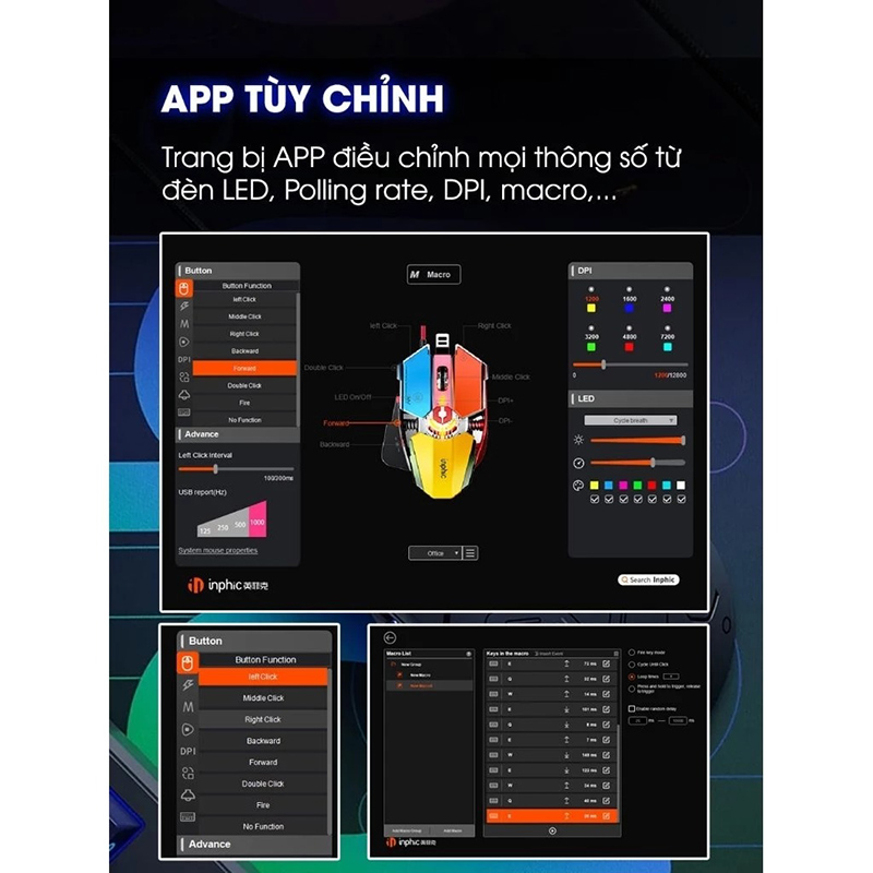 4. App macro chuyên dụng – Tùy chỉnh không giới hạn