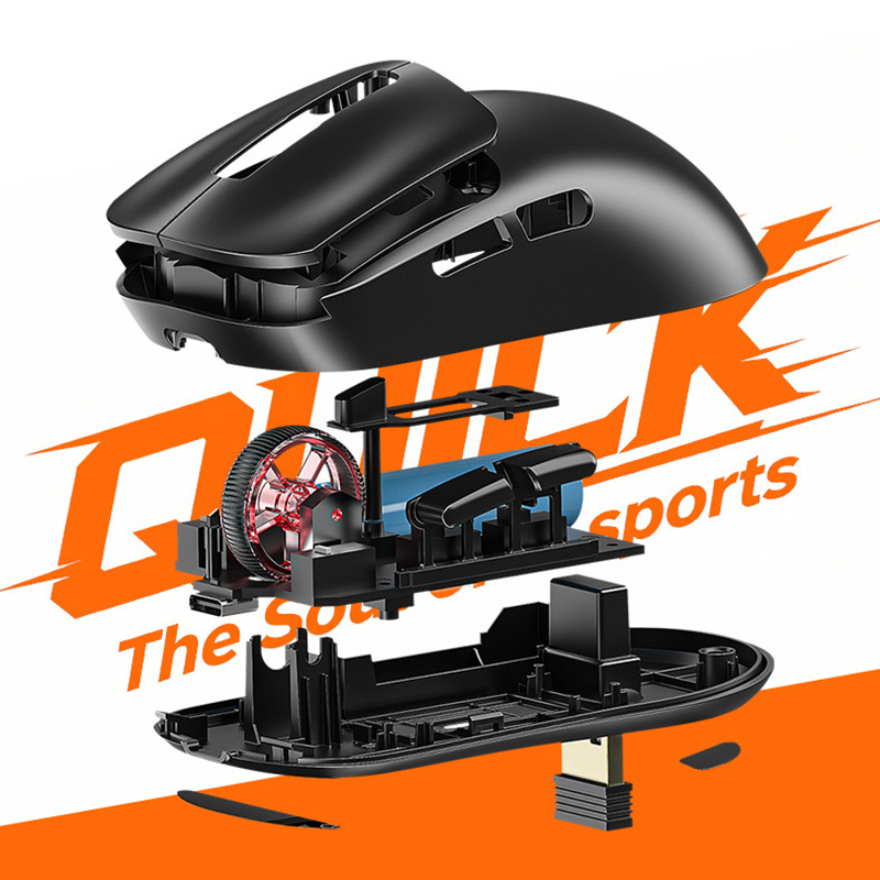 ✪ Địa Chỉ Mua Sỉ Chuột Gaming Không Dây 3 Chế Độ Kết Nối Cảm Biến S203 IC 5000DPI - G19 Tại TPHCM - Khosivn.com