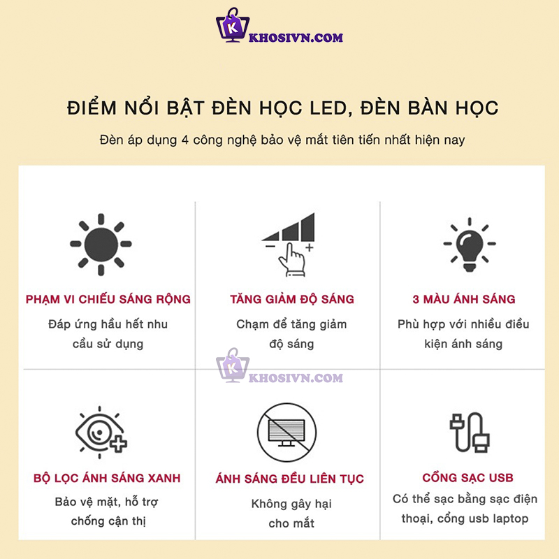 Ưu Điểm Của Đèn Bàn Học Chống Cận - SL-906